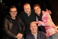 17.02.2014 |  Orpheum Wien |  Kabarett-Premiere, <br>im Bild:<br> Christoph F&auml;lbl, Reinhard Nowak, Michaela Dorfmeister, Alexander Antonitsch