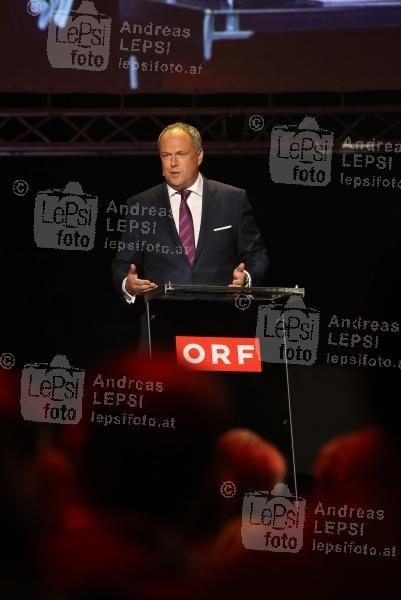 12.09.2014 |  ORF-Zentrum |  veranstaltet von ORF-Enterprise<br>Im Bild:<br> Richard Grasl -kaufm. Direktor ORF