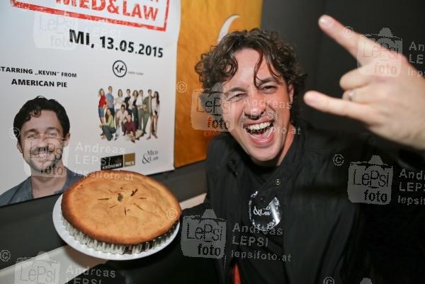 THOMAS IAN NICHOLAS - Ein Stück AMERICAN PIE in Wien 13.05.2015 | Chaya Fuera | Event v. Med & Law<br>im Bild:<br> Thomas Ian Nicholas -Kevin Myers a. American Pie