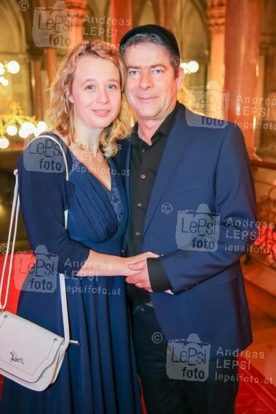 15.10.2016 |  Wiener Rathaus | die Gala mit Herz | PR Robin Consult<br>im Bild:<br>Michael Hirte -mit Gattin Jenny