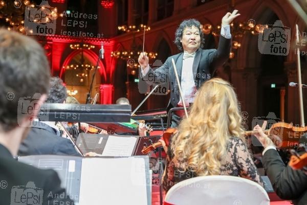 15.10.2016 |  Wiener Rathaus | die Gala mit Herz | PR Robin Consult<br>im Bild:<br>Jin Wang -m d Joseph Haydn Orchestra Wien