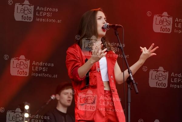 21.-23.06.2019 |  Donauinsel – Neue Donau |  36. Donauinselfest, Musik Festival<br>im Bild:<br> So, 23.6: Alice Merton -live  -Ö3 Festbühne