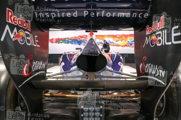 31.01.2024 |  METAStadt |  Aus der aufregenden Welt der Formula 1   <br>im Bild:<br> Red Bull, -Exponat,