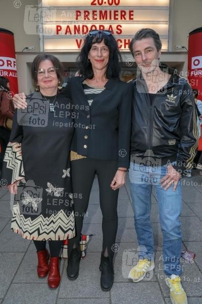 PANDORAS VERMÄCHTNIS - Premiere 13.05.2024 |  Stadtkino im Künstlerhaus |  Ein Film von Angela Christlieb<br>im Bild:<br> Marion Jaros, Angela Christlieb, -Regie, Daniel Pabst,