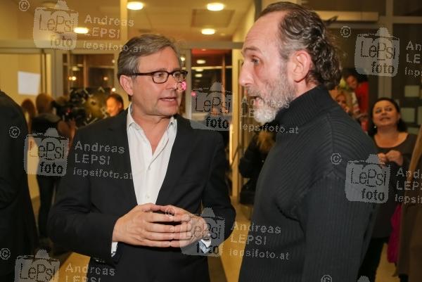 15.01.2014 |  Urania Kino |  Film Premiere -filmladen <br>im Bild:<br> Karl Markovics, Alexander Wrabetz