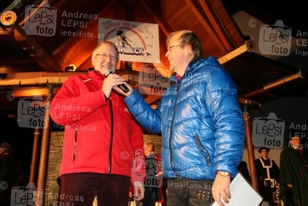 26-27.02.2014 |  Stuhleck / Steiermark | <br>im Bild:<br>Mittwoch, 26.2.: FEIERLICHE ERÖFFNUNG der WM:Roland Fritsch -Präsident Österreichischer Skibobverband.