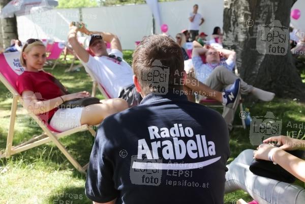 08.06.2014 |  Kurpark Oberlaa |  veranstaltet von Radio Arabella<br>Im Bild:<br> Parkfest-Stimmung