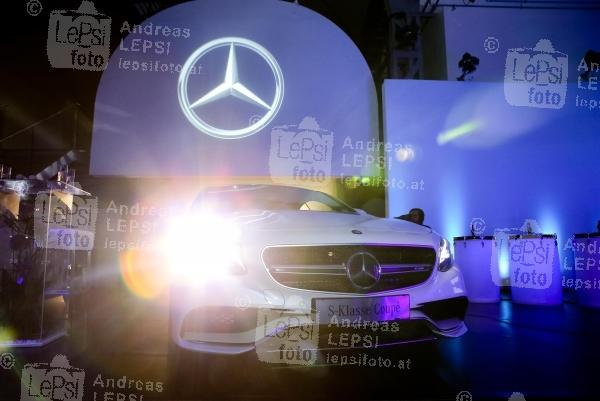 12.06.2014 |  MetaStadt |  veranstaltet von Mercedes-Benz &Ouml;sterreich | PR - Robin Consult.at <br>Im Bild:<br> Das neue S-Klasse-Coupe