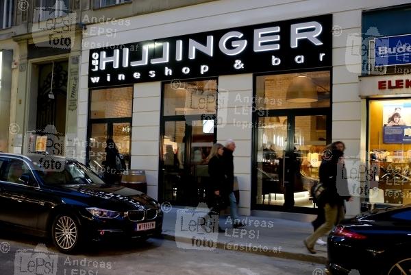 Leo Hillinger Wineshop & Bar – Soft Opening 25.10.2014 | Wollzeile 25 | Leo Hillinger GmbH Marketing<br>im Bild:<br> Wineshop & Bar-Portal