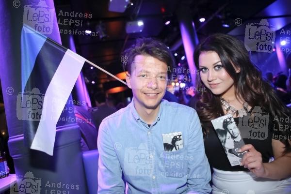 15.05.2015 |  Chaya Fuera |  Side-Event im Rahmen d. EUROVISION SONG CONTEST 2015 in WIEN<br>im Bild:<br> Elina Born u. Stig R&auml;sta -f.  Estland