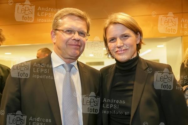 03.11.2015 |  Wiener Urania |  Verleihungs-Gala<br>im Bild:<br> Christian Deutsch, Anja Richter