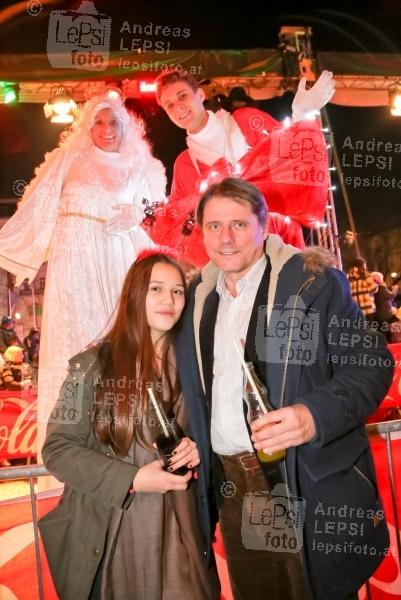 22.12.2015 |  Palais Liechtenstein |  das Tour-Finale in Wien<br>im Bild:<br> Christian Spatzek -mit Tochter Mina