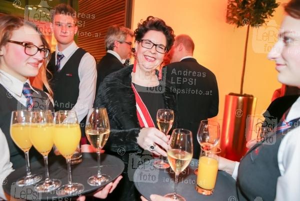 05.02.2016 |  Wiener Hofburg |  BALL-Event d. Klub der Wiener Kaffeehausbesitzer<br>im Bild:<br> Christine Marek
