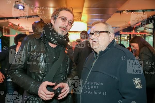 ESC 2016 - LYCKA TILL - ZOE! 27.04.2016 | Summerstage | Farewell-Party zum Eurovision Song Contest 2016<br>im Bild:<br> Christof Straub -Produzent LOIN D ICI, Markus Spiegel