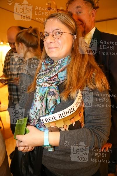 GEHEIMAKTE TRIPOLIS 11.10.2016 |  Freie Bühne Wieden |  Premieren Abend in Wieden | MTT PR <br>im Bild:<br> Anja Schmidt -Kultur Bloggerin u Journalistin