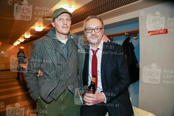 16.02.2017 |  Gartenbaukino |  Josef Haders Regiedeb&uuml;t feiert Wien-Premiere<br>im Bild:<br> Georg Friedrich, Josef Hader