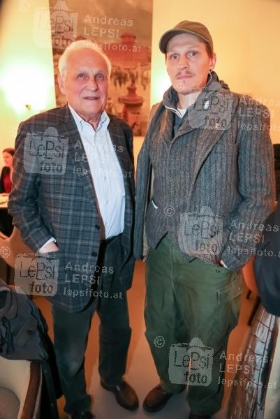16.02.2017 |  Gartenbaukino |  Josef Haders Regiedeb&uuml;t feiert Wien-Premiere<br>im Bild:<br> Georg Friedrich -mit seinem Vater Karl