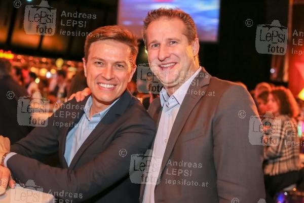Medianet Xpert Night 06.04.2017 | Bank Austria Halle/Gasometer | die Gala der Branchenexperten!<br>im Bild:<br> Robert Steiner, Markus Pohanka