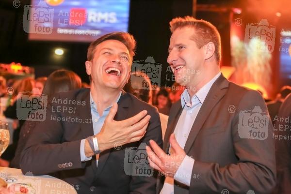 Medianet Xpert Night 06.04.2017 | Bank Austria Halle/Gasometer | die Gala der Branchenexperten!<br>im Bild:<br> Robert Steiner, Markus Pohanka