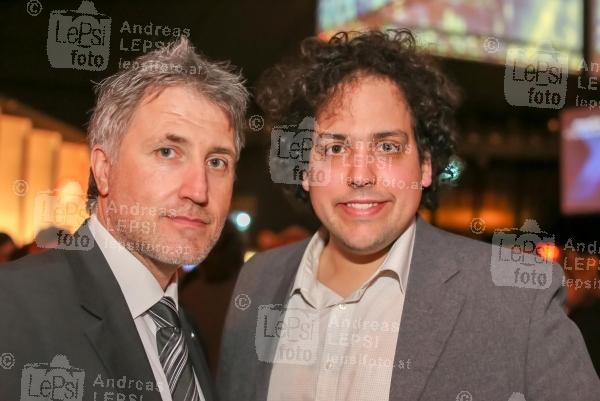 Medianet Xpert Night 06.04.2017 | Bank Austria Halle/Gasometer | die Gala der Branchenexperten!<br>im Bild:<br> Herbert Rieser cafe+co, Reinhard Binder -Robin Consult