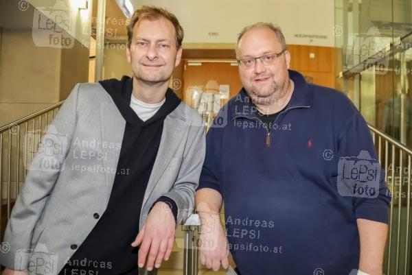 Österreichischer Kabarettpreis – 2017 20.11.2017 |  Wiener Urania | Verleihungs-Gala<br>im Bild:<br>Alexander Jagsch, Günther Lainer