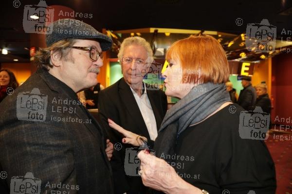ALT ABER POLT – ORF KRIMI 22.03.2018 | Village Cinema | Erwin STEINHAUER und Iris BERBEN IN NEUEM ORF-KRIMI<br>im Bild:<br> Erwin Steinhauer, Alfred Komarek, Chris Lohner
