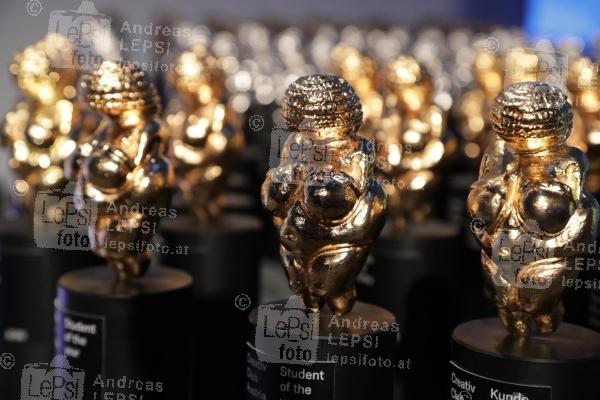 Verleihung d. CCA-VENUS 03.05.2018 | Gösserhalle | Creativ Club Austria verleiht den wichtigsten Kreativ-Preis des Landes<br>im Bild:<br> Venus Awards,