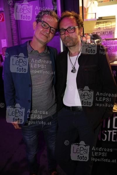 Verleihung d. CCA-VENUS 03.05.2018 | Gösserhalle | Creativ Club Austria verleiht den wichtigsten Kreativ-Preis des Landes<br>im Bild:<br> Clemens Haipl, Gerald Votava,