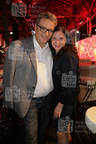 Die Reise zum 35. DONAUINSELFEST! 29.05.2018 | Remise Verkehrsmuseum | Opening-Party<br>im Bild:<br> StR Peter Hacker, Barbara Novak -Spö Wien,