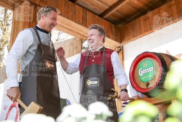 27.09.2018 |  Wiener Prater/Kaiserwiese |  Oktoberfest in Wien<br>im Bild:<br> BM Michael Ludwig, Hans Knauss