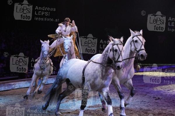 23.10.2018 |  Messe Tulln |  Die beliebteste Pferdeshow Europas ist zurück!<br>im Bild:<br> Szenen-Bilder d. Show,