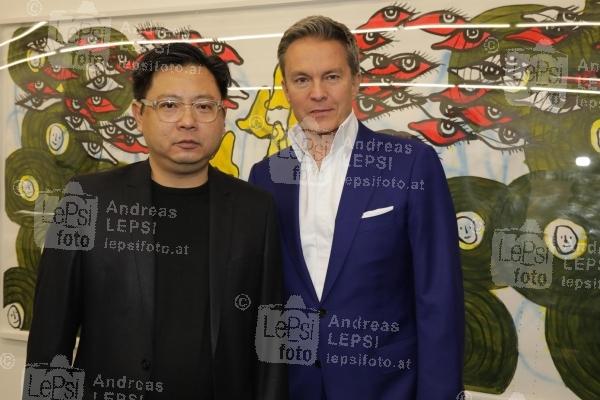 07.11.2018 |  Bank Austria Kunstforum |  Kulturgipfel im Bank Austria Kunstforum<br>im Bild:<br> Thean Chie Chan, Alfons Haider,