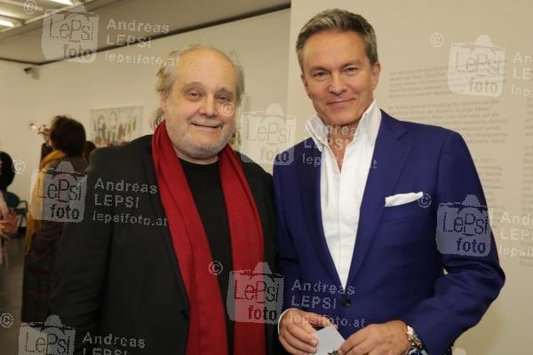 07.11.2018 |  Bank Austria Kunstforum |  Kulturgipfel im Bank Austria Kunstforum<br>im Bild:<br> Paulus Manker, Alfons Haider,