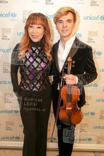 22.11.2018 |  Theater an der Wien |  Charity Gala für UNICEF Österreich | PR FelberKultur<br>im Bild:<br> Yury Revich, Sumi Jo