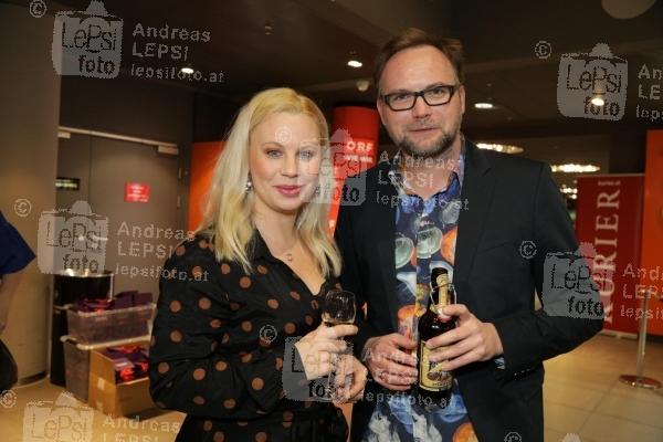 24.01.2019 |  Cineplexx Donauplex |  Wien-Premiere der Kinokomödie<br>im Bild:<br> Thomas Stipsits, Katharina Straßer,