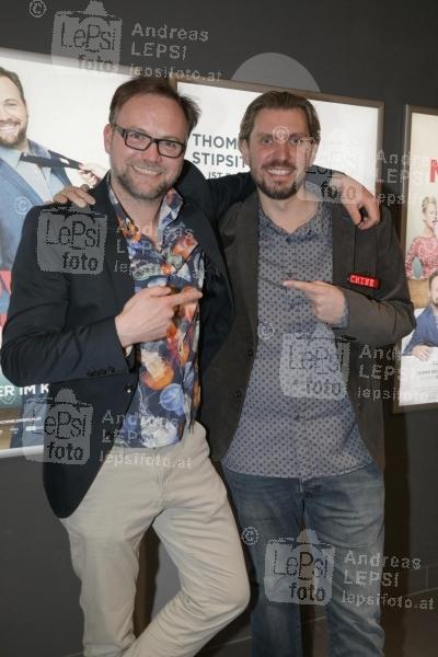 24.01.2019 |  Cineplexx Donauplex |  Wien-Premiere der Kinokomödie<br>im Bild:<br> Thomas Stipsits, Andreas Schmied -Regie,