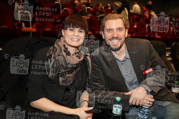 24.01.2019 |  Cineplexx Donauplex |  Wien-Premiere der Kinokomödie<br>im Bild:<br> Eva Maria Marold, Andreas Schmied -Regie,