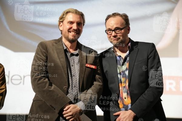 24.01.2019 |  Cineplexx Donauplex |  Wien-Premiere der Kinokomödie<br>im Bild:<br> Andreas Schmied -Regie, Thomas Stipsits,