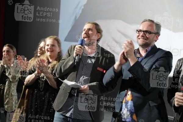 24.01.2019 |  Cineplexx Donauplex |  Wien-Premiere der Kinokomödie<br>im Bild:<br> Ulrike Beimpold, Andreas Schmied -Regie, Thomas Stipsits,