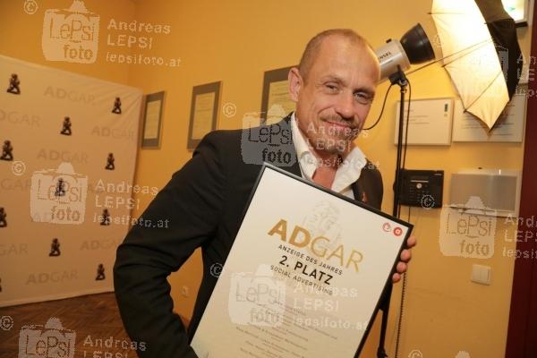ADGAR Gala 2019 26.03.2019 | Wiener Konzerthaus | Werbepreis VÖZ<br>im Bild:<br> Gery Keszler,