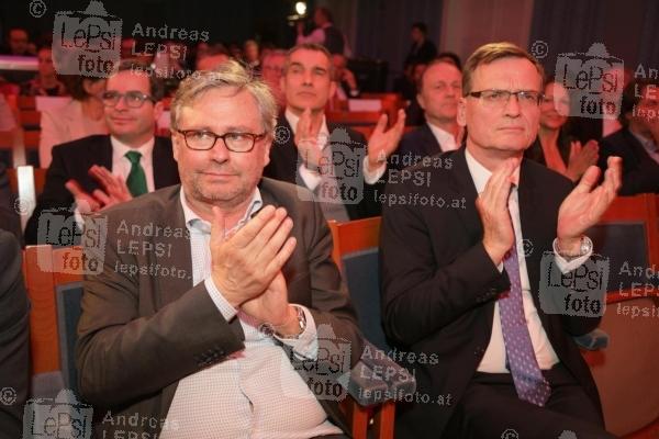 26.03.2019 |  Wiener Konzerthaus |  Werbepreis VÖZ<br>im Bild:<br> Alexander Wrabetz, Thomas Kralinger,