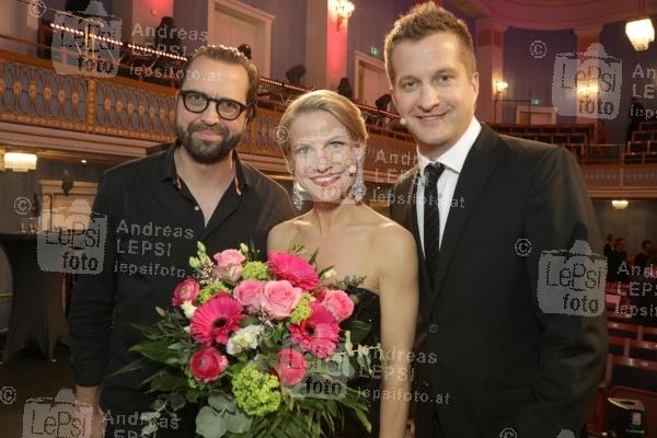ADGAR Gala 2019 26.03.2019 | Wiener Konzerthaus | Werbepreis VÖZ<br>im Bild:<br> Gerald Fleischhacker, Kristina Sprenger, Oliver Polzer,