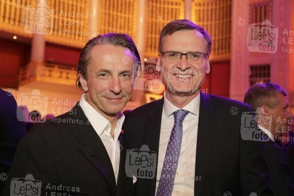 26.03.2019 |  Wiener Konzerthaus |  Werbepreis VÖZ<br>im Bild:<br> Christian Rainer, Thomas Kralinger,