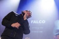 29.03.2019 |  Orpheum Wien |  25 Jahre FALCO Symphonic<br>im Bild:<br> Martin B&ouml;hm, -mit d Original Falco Band, -a d B&uuml;hne,