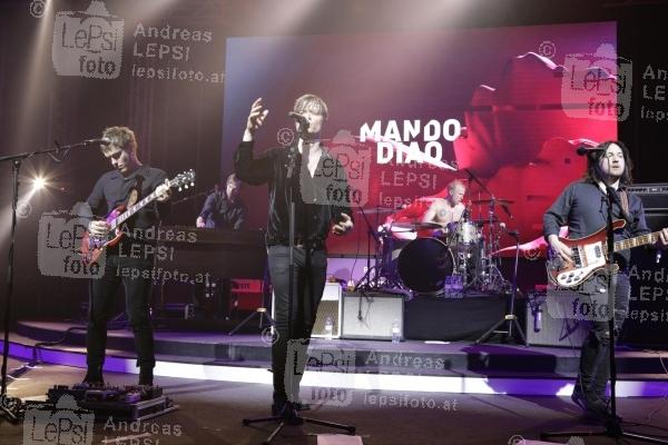 09.04.2019 |  Neu Marx |  Opening d. internationalen Digitalfestivals<br>im Bild:<br> Mando Diao -live a d Bühne,