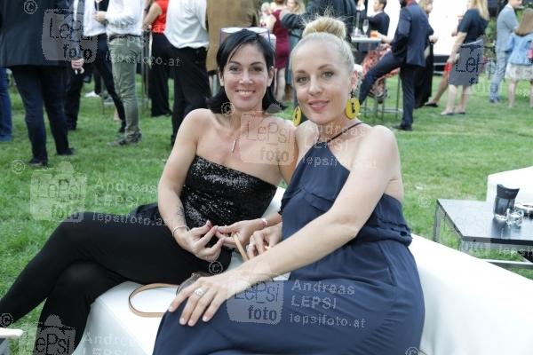 13.06.2019 |  Palais Schönburg |  Film-Hauptstadt Wien feiert International Emmy Awards -Jury<br>im Bild:<br> Adriana Zartl, Lilian Klebow,