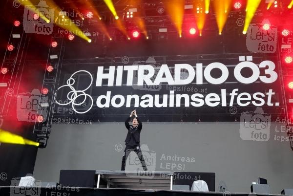 21.-23.06.2019 |  Donauinsel – Neue Donau |  36. Donauinselfest, Musik Festival<br>im Bild:<br> So, 23.6: DJ Felix Jaehn -live  -Ö3 Festbühne