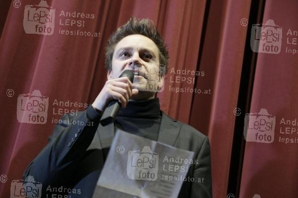7500 – Horror des modernen Terrorismus 08.01.2020 |  Haydnkino Wien |  Oscar-nominierte Österreich Premiere<br>im Bild:<br> Patrick Vollrath -Regie, -a d Bühne,