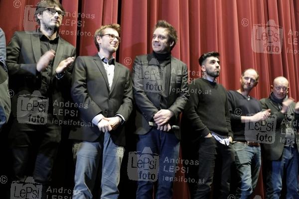 7500 – Horror des modernen Terrorismus 08.01.2020 |  Haydnkino Wien |  Oscar-nominierte Österreich Premiere<br>im Bild:<br> Patrick Vollrath -Regie, -u Ensemble, -a d Bühne,
