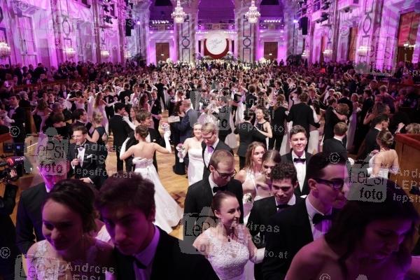 16.01.2020 |  Wiener Hofburg |  Wiens beliebtester Ball!<br>im Bild:<br> -Eröffnung i Festsaal,